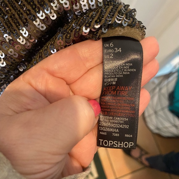 Top Shop Sequins top - Picture 7 of 11